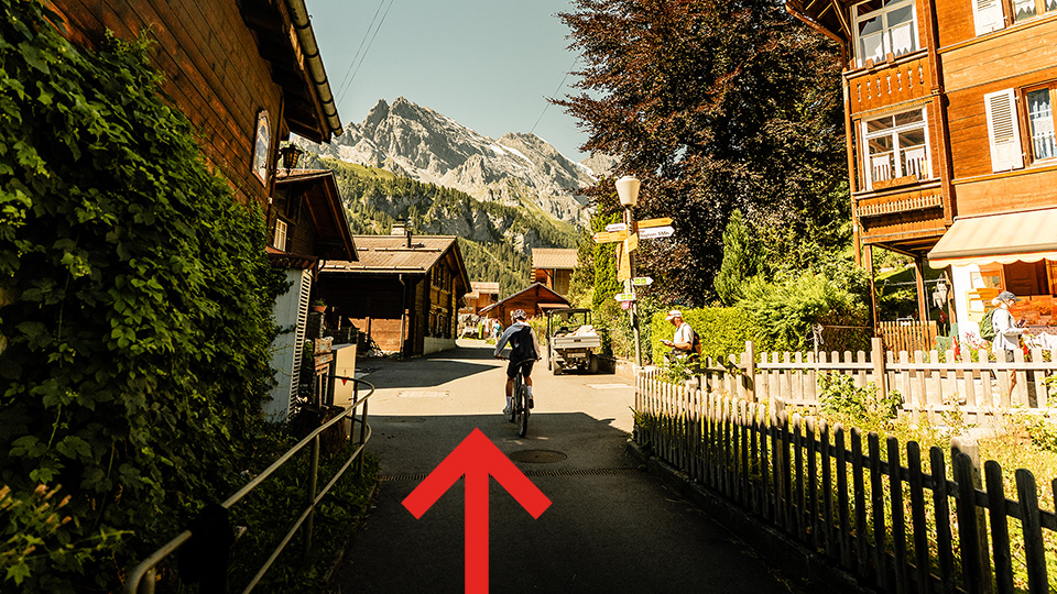 Through the village – image 1